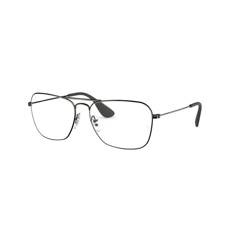 Rame ochelari de vedere unisex Ray-Ban RX3610V 3032 Patrate Negre originale din Metal cu comanda online