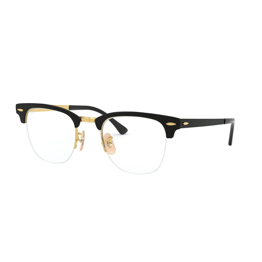 Rame ochelari de vedere unisex Ray-Ban RX3716VM 2890 Patrate Negre originale din Metal cu comanda online