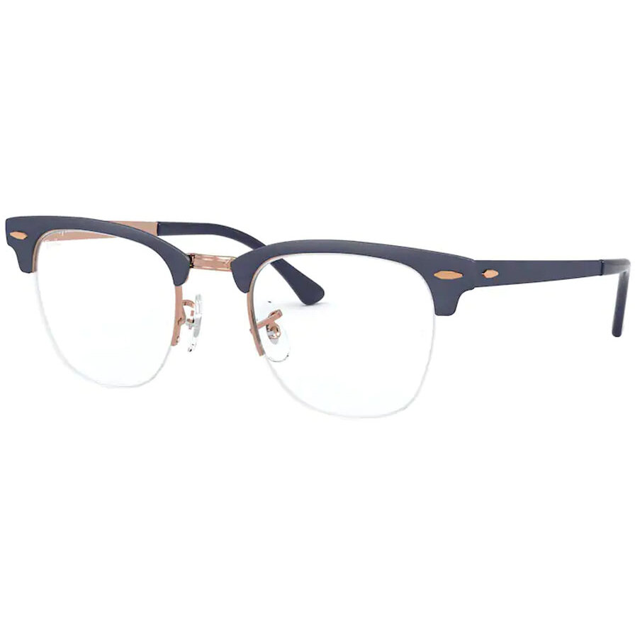 Rame ochelari de vedere unisex Ray-Ban RX3716VM 3055 Patrate Albastre originale din Metal cu comanda online