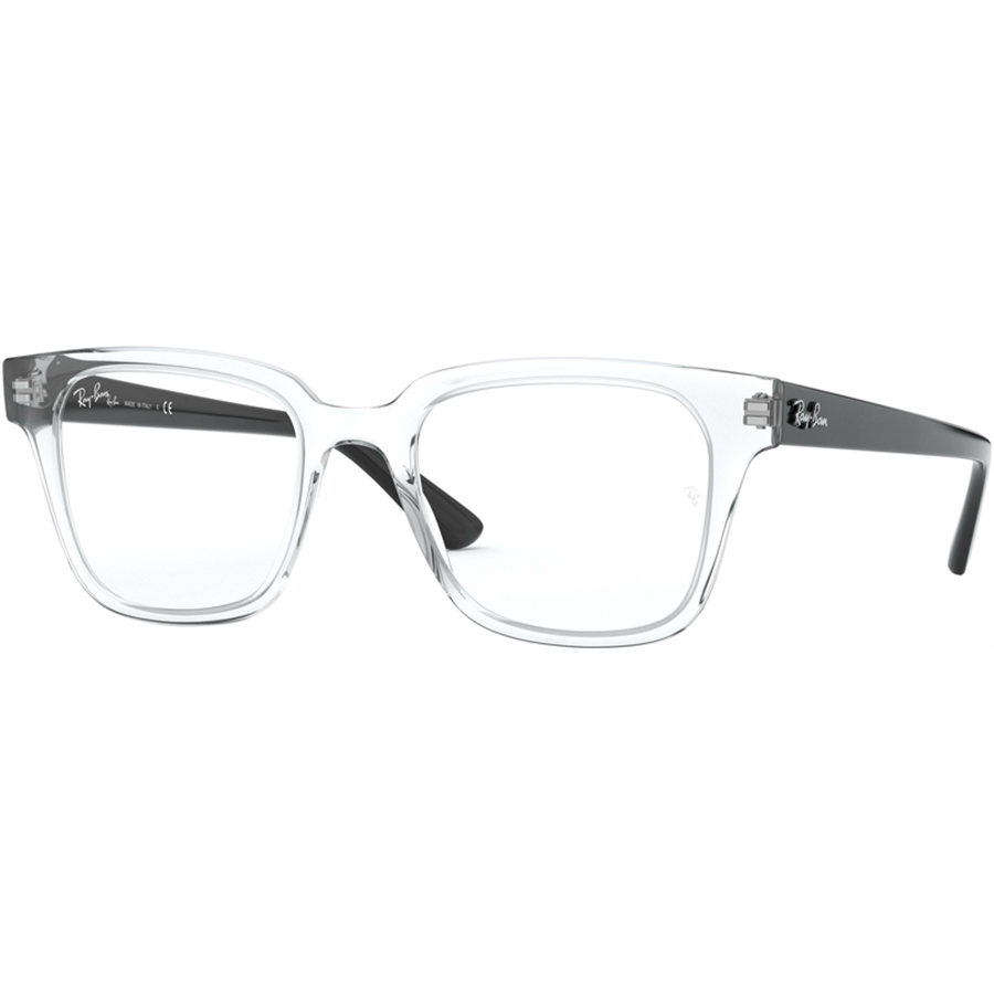 Rame ochelari de vedere unisex Ray-Ban RX4323V 5943 Patrate Transparent originale din Plastic cu comanda online