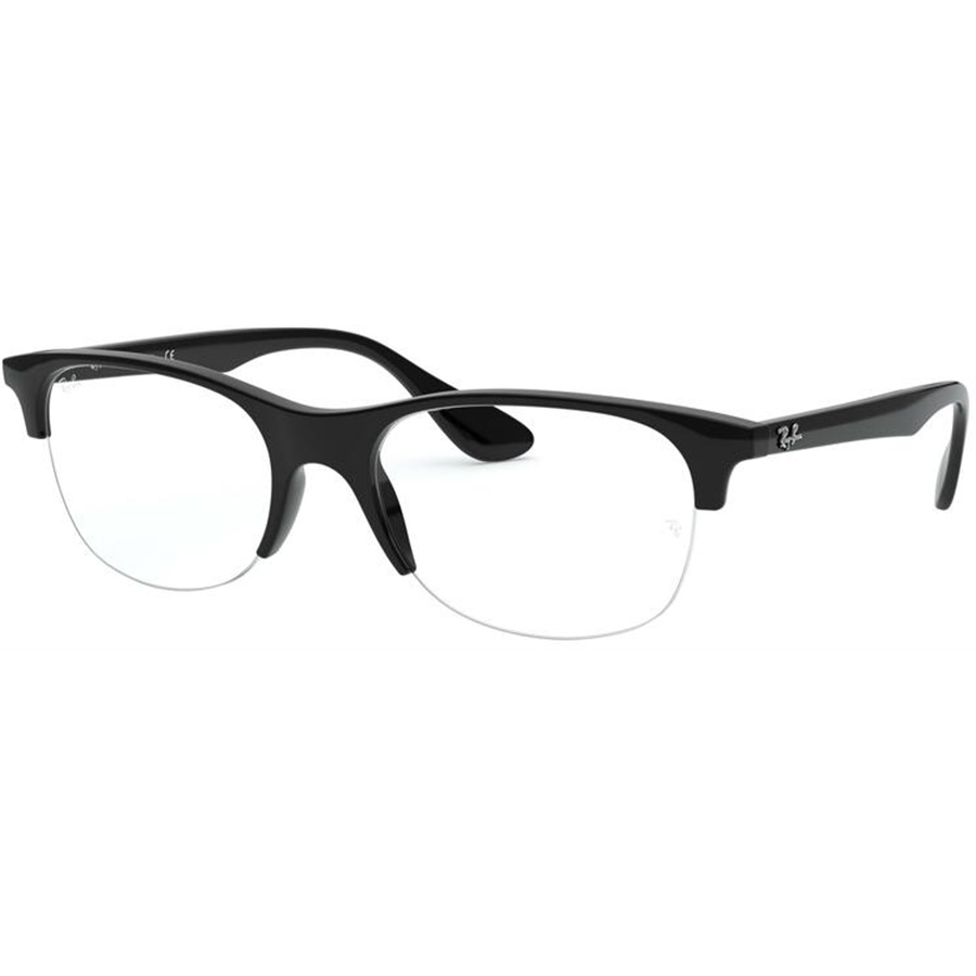 Rame ochelari de vedere unisex Ray-Ban RX4419V 2000 Patrate Negre originale din Plastic cu comanda online