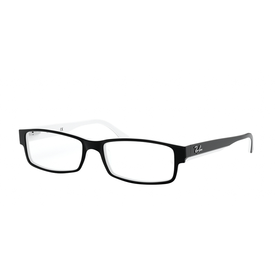 Rame ochelari de vedere unisex Ray-Ban RX5114 2097 Rectangulare Negre originale din Plastic cu comanda online