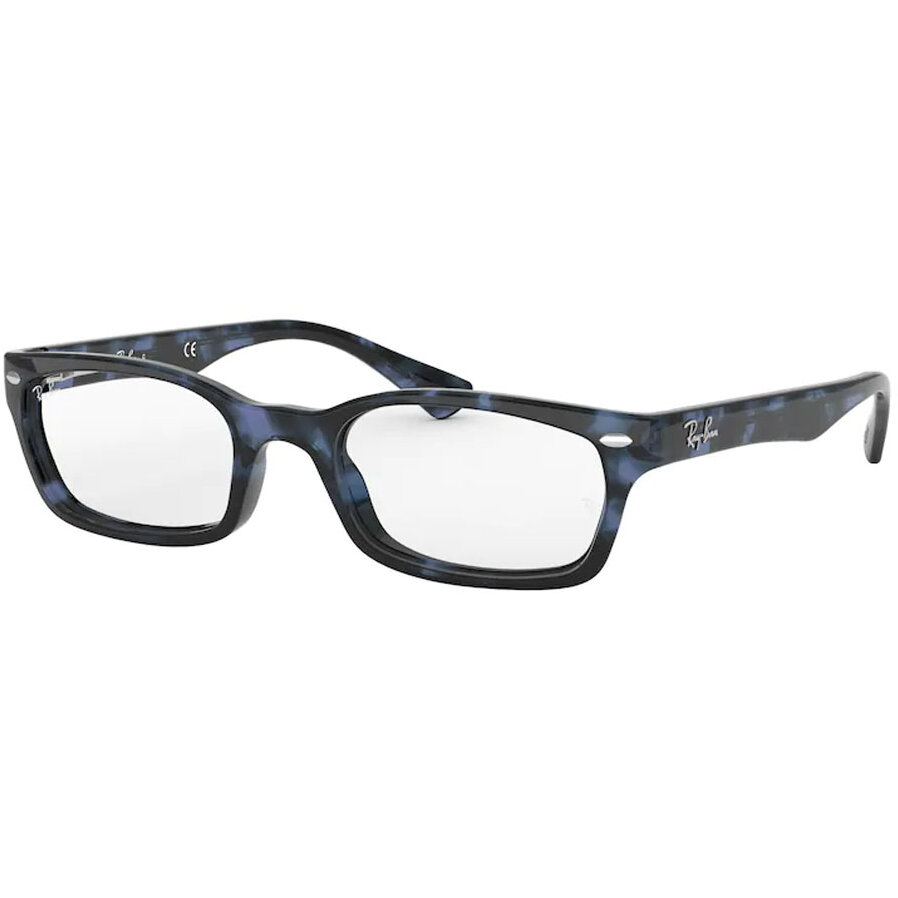 Rame ochelari de vedere unisex Ray-Ban RX5150 5946 Rectangulare Havana originale din Plastic cu comanda online