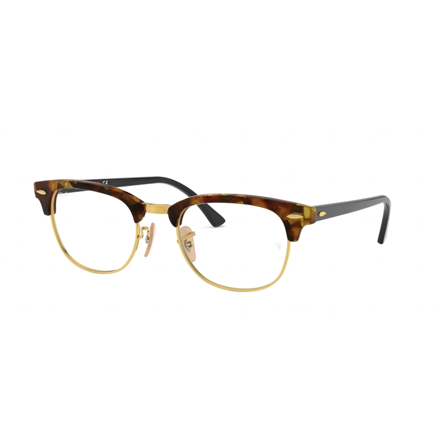 Rame ochelari de vedere unisex Ray-Ban RX5154 5494 Patrate Havana originale din Plastic cu comanda online