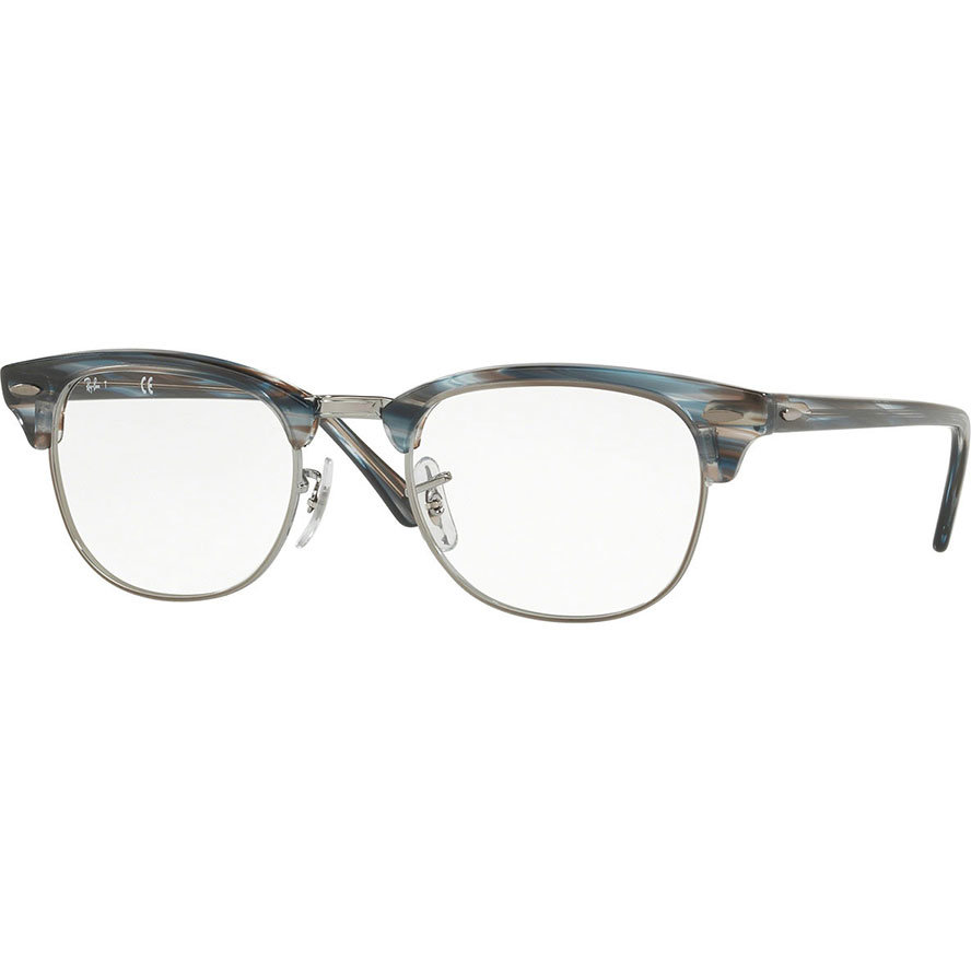 Rame ochelari de vedere unisex Ray-Ban RX5154 5750 Browline Albastre-Gri originale din Plastic cu comanda online
