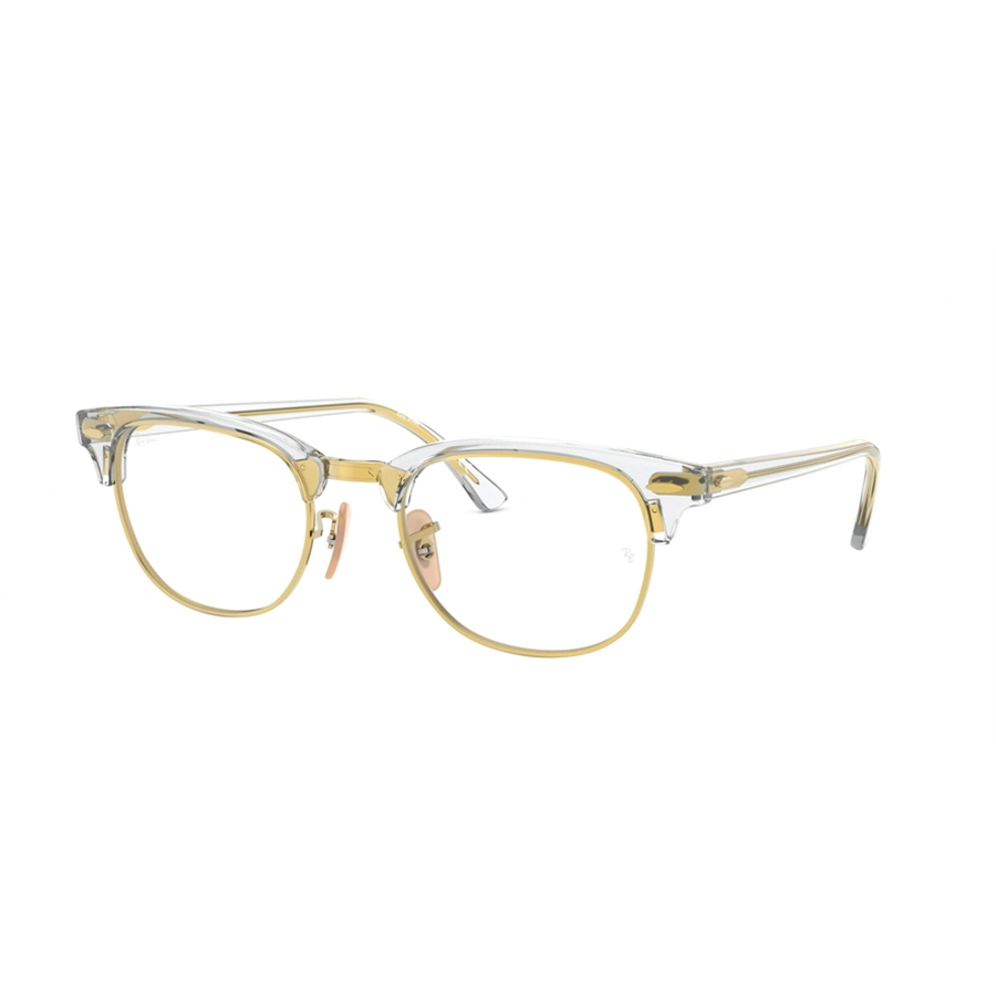Rame ochelari de vedere unisex Ray-Ban RX5154 5762 Patrate Transparent originale din Plastic cu comanda online