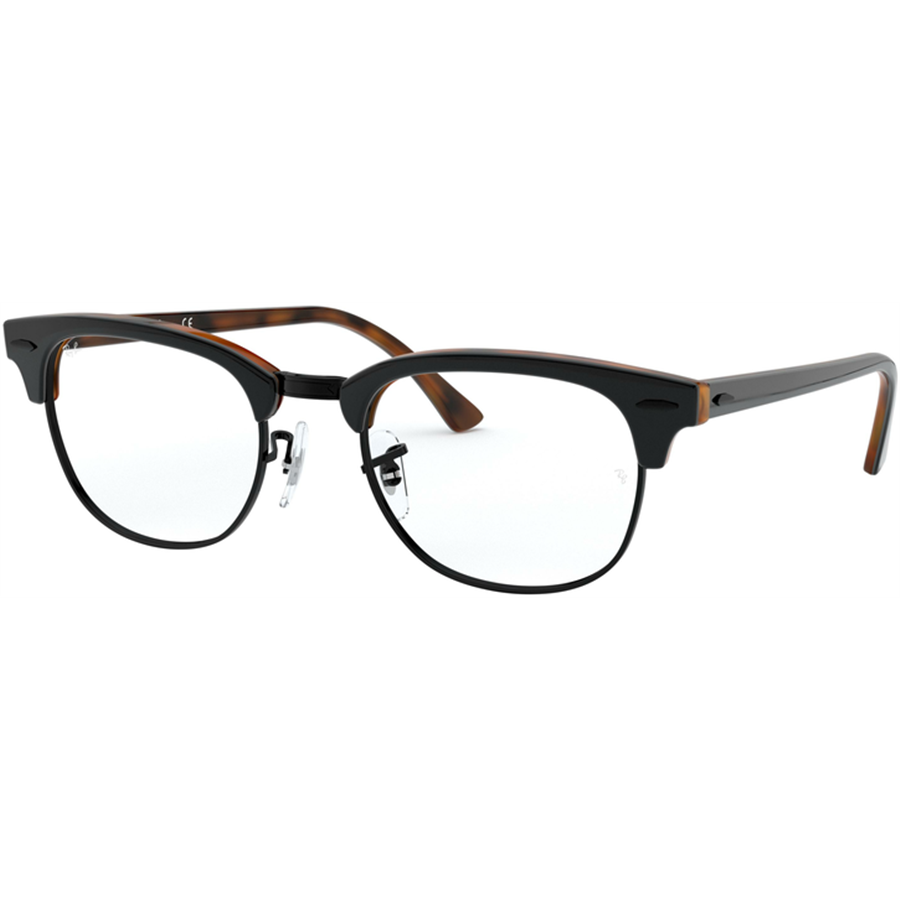 Rame ochelari de vedere unisex Ray-Ban RX5154 5909 Patrate Gri originale din Plastic cu comanda online