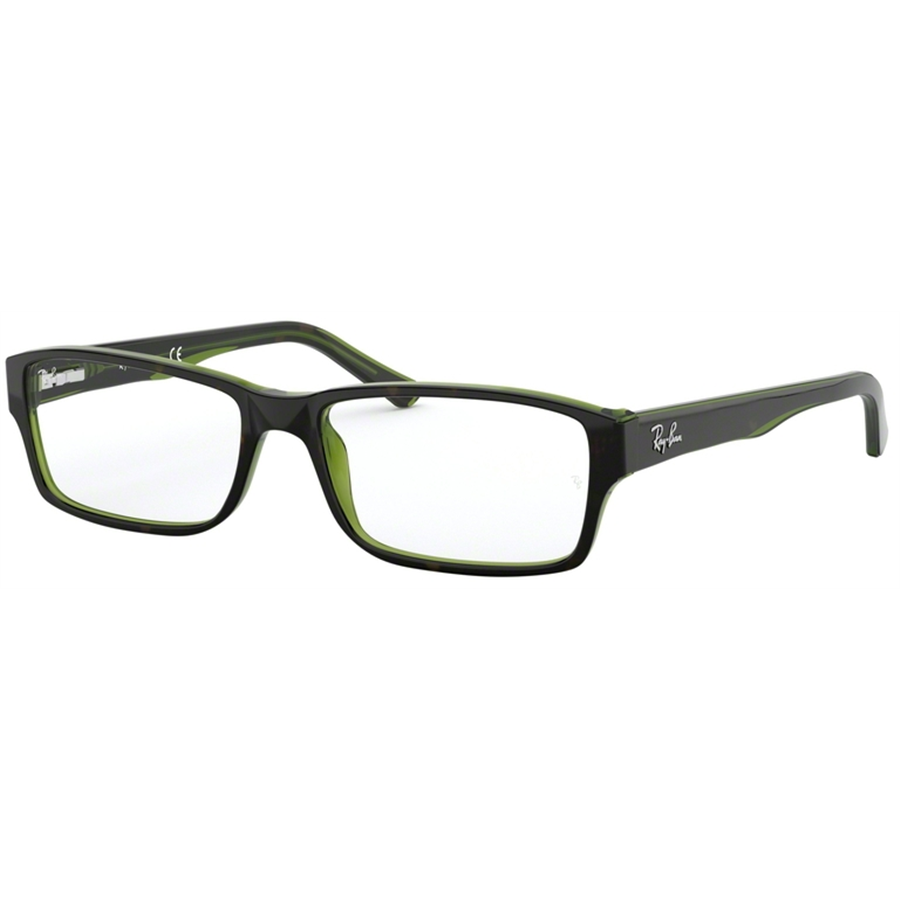 Rame ochelari de vedere unisex Ray-Ban RX5169 2383 Rectangulare Havana originale din Plastic cu comanda online