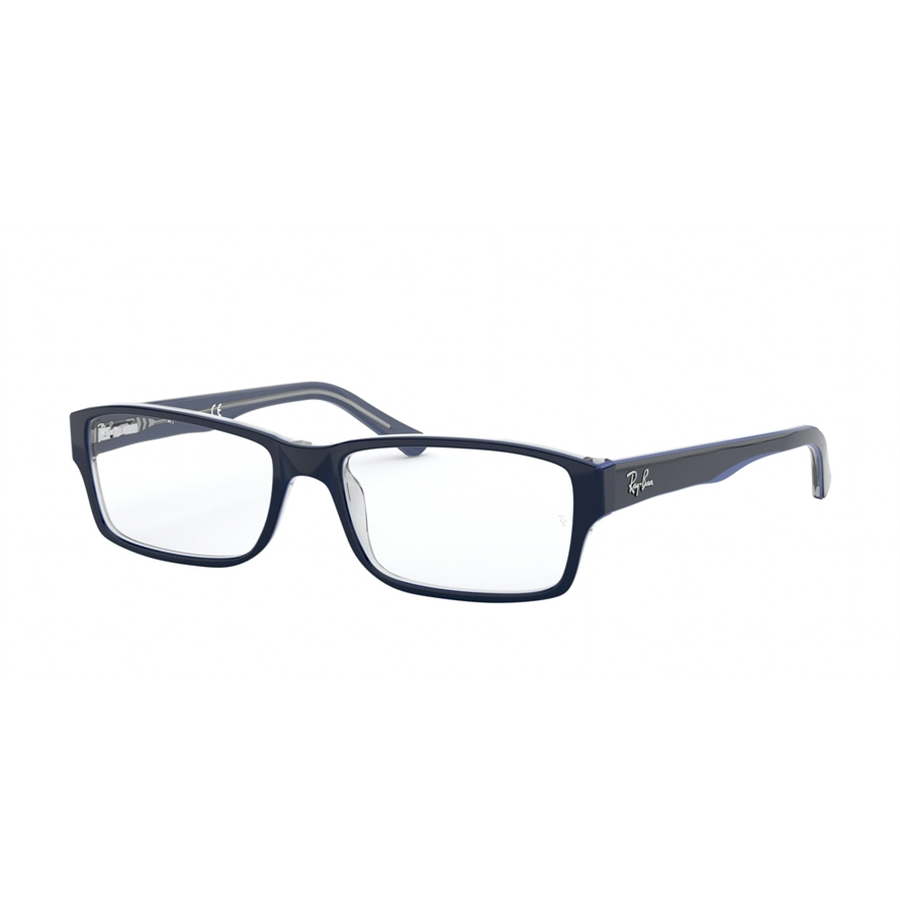 Rame ochelari de vedere unisex Ray-Ban RX5169 5815 Rectangulare Albastre originale din Plastic cu comanda online