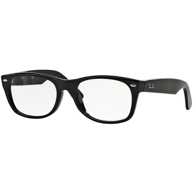 Rame ochelari de vedere unisex Ray-Ban RX5184 2000 Rectangulare Negre originale din Plastic cu comanda online