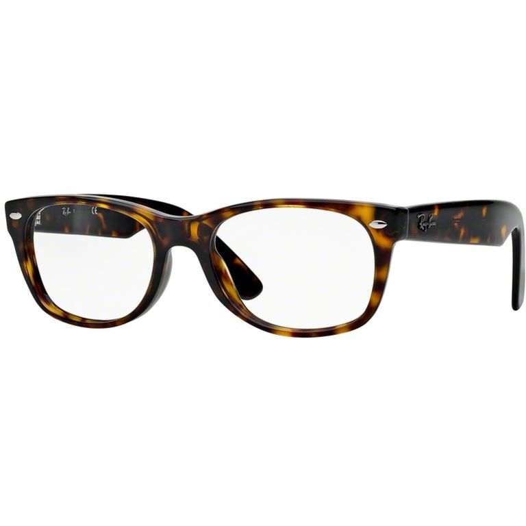Rame ochelari de vedere unisex Ray-Ban RX5184 2012 Rectangulare Havana originale din Plastic cu comanda online