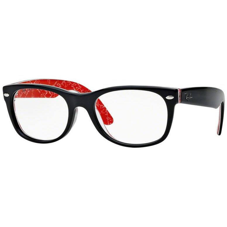 Rame ochelari de vedere unisex Ray-Ban RX5184 2479 Rectangulare Negre originale din Plastic cu comanda online