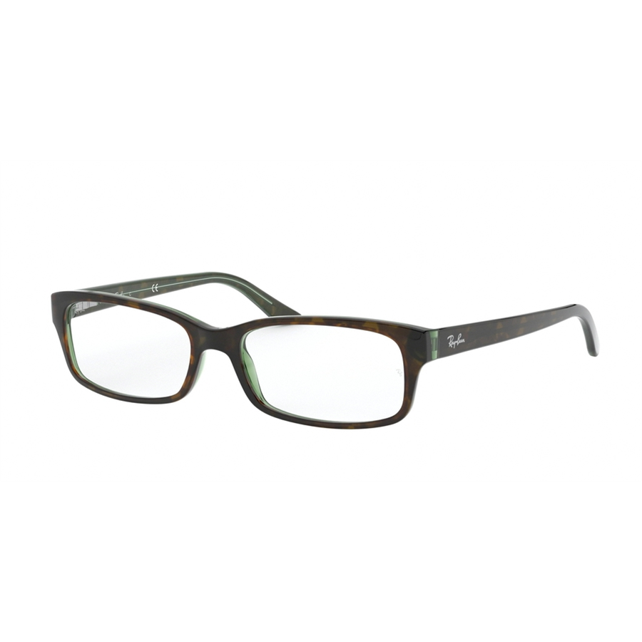 Rame ochelari de vedere unisex Ray-Ban RX5187 2445 Rectangulare Havana originale din Plastic cu comanda online