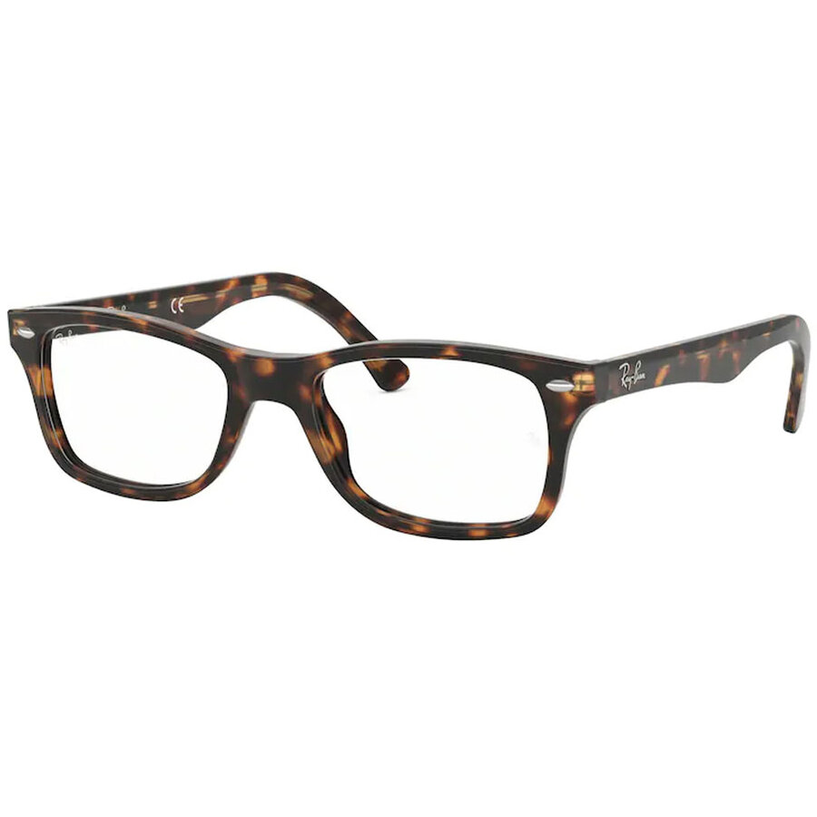 Rame ochelari de vedere unisex Ray-Ban RX5228 2012 Patrate Havana originale din Plastic cu comanda online