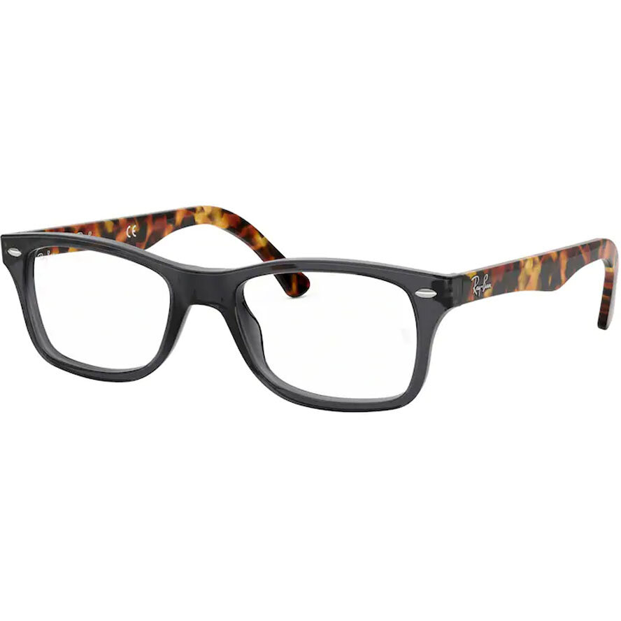 Rame ochelari de vedere unisex Ray-Ban RX5228 5629 Patrate Gri originale din Plastic cu comanda online