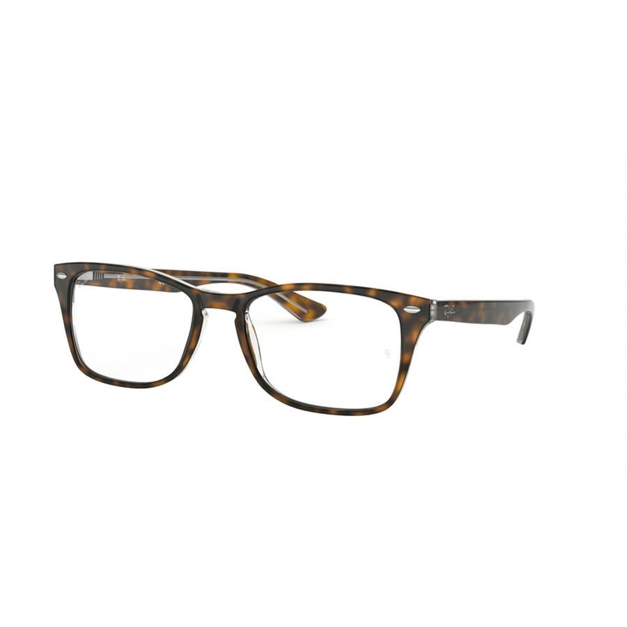 Rame ochelari de vedere unisex Ray-Ban RX5228M 5082 Patrate Havana originale din Plastic cu comanda online