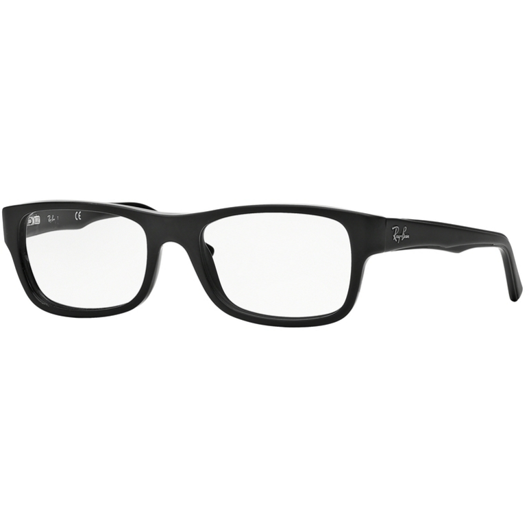 Rame ochelari de vedere unisex Ray-Ban RX5268 5119 Rectangulare Negre originale din Plastic cu comanda online