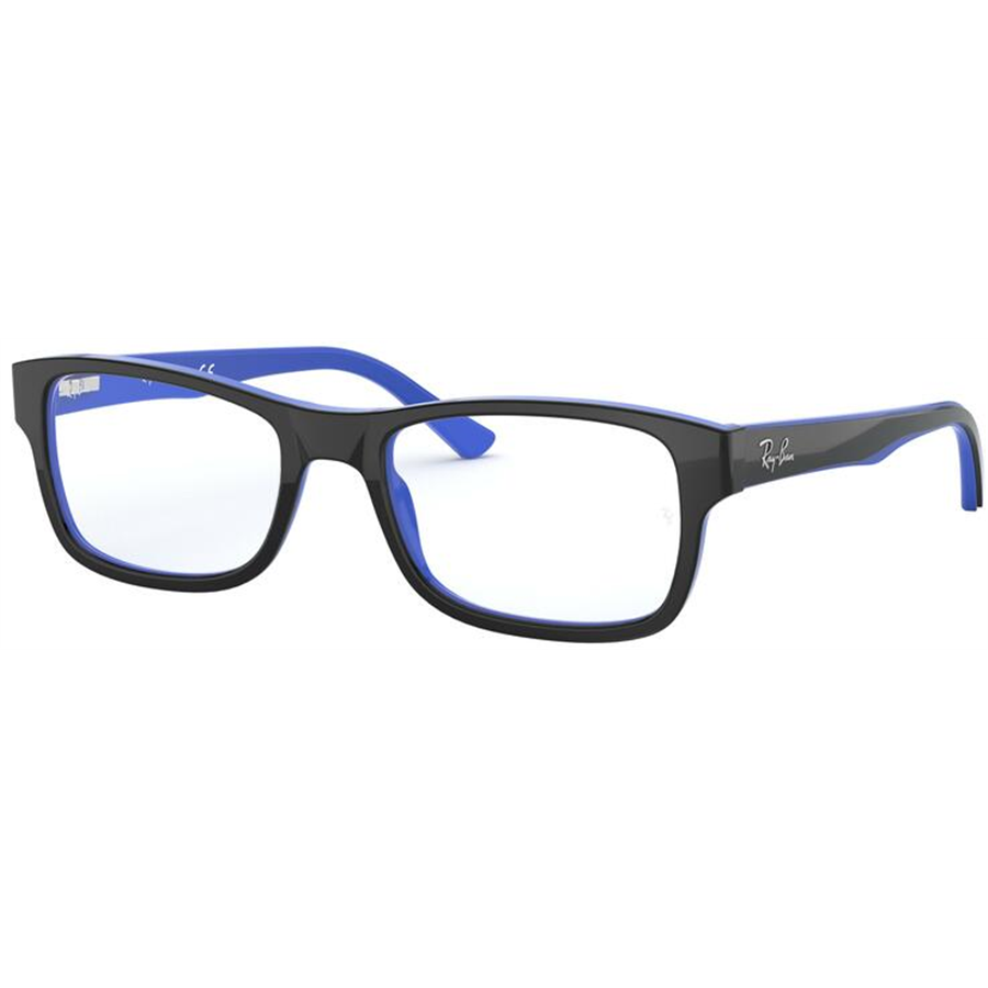 Rame ochelari de vedere unisex Ray-Ban RX5268 5179 Rectangulare Negre originale din Plastic cu comanda online