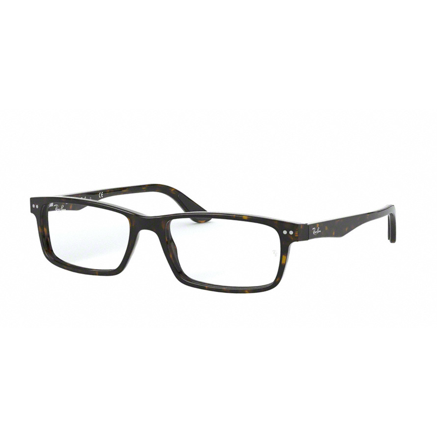Rame ochelari de vedere unisex Ray-Ban RX5277 2012 Rectangulare Havana originale din Plastic cu comanda online