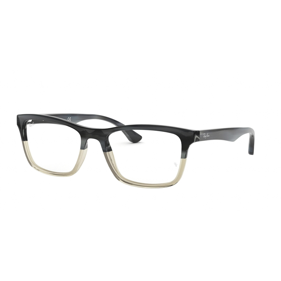 Rame ochelari de vedere unisex Ray-Ban RX5279 5540 Patrate Gri originale din Plastic cu comanda online