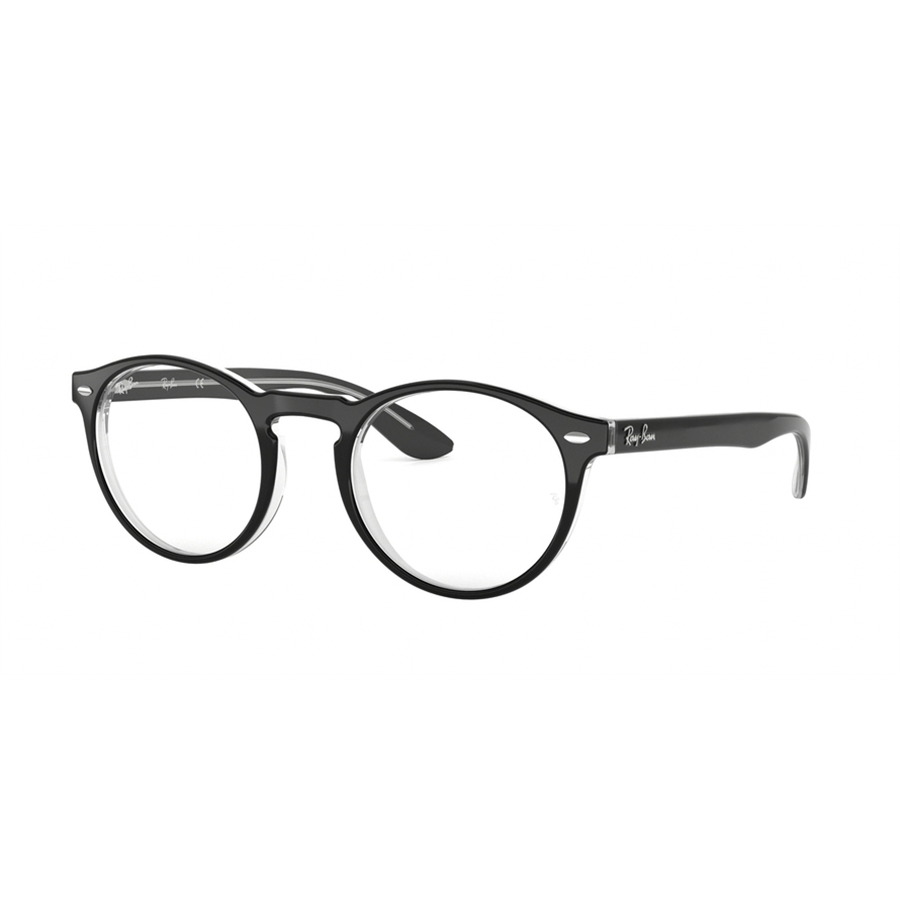 Rame ochelari de vedere unisex Ray-Ban RX5283 2034 Rotunde Negre originale din Plastic cu comanda online