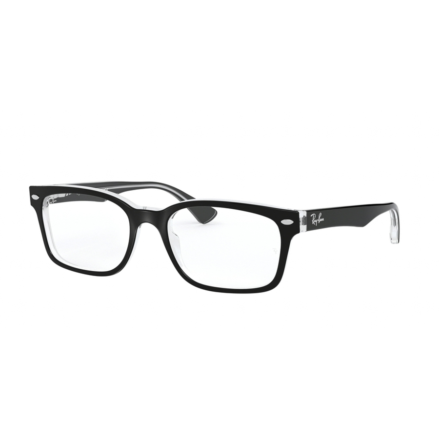 Rame ochelari de vedere unisex Ray-Ban RX5286 2034 Patrate Negre originale din Plastic cu comanda online
