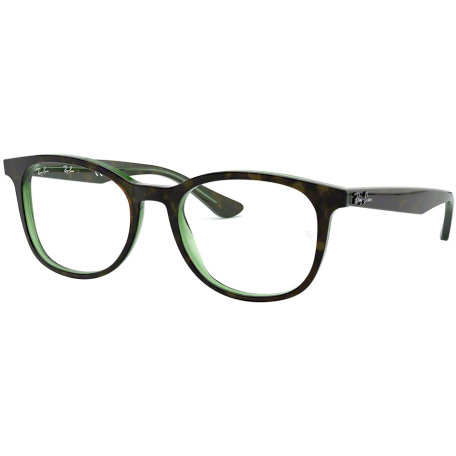 Rame ochelari de vedere unisex Ray-Ban RX5356 2383 Patrate Havana originale din Plastic cu comanda online