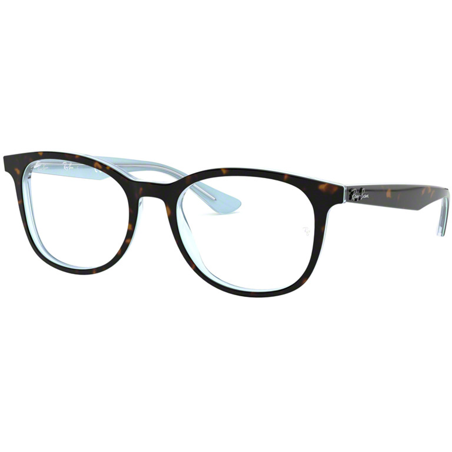 Rame ochelari de vedere unisex Ray-Ban RX5356 5883 Patrate Havana originale din Plastic cu comanda online