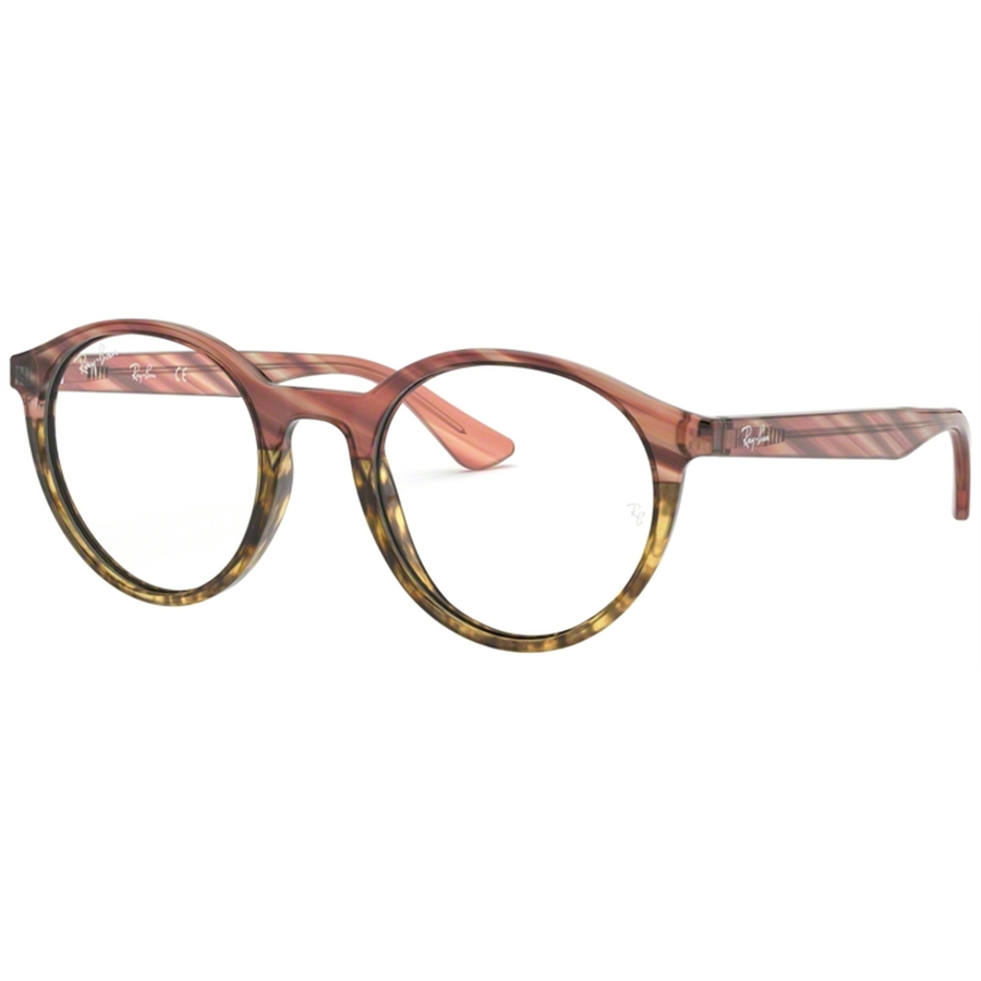 Rame ochelari de vedere unisex Ray-Ban RX5361 5838 Rotunde Roz originale din Plastic cu comanda online