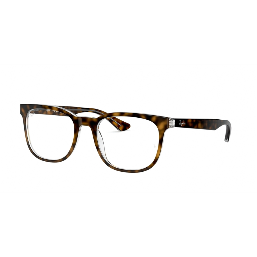 Rame ochelari de vedere unisex Ray-Ban RX5369 5082 Patrate Havana originale din Plastic cu comanda online