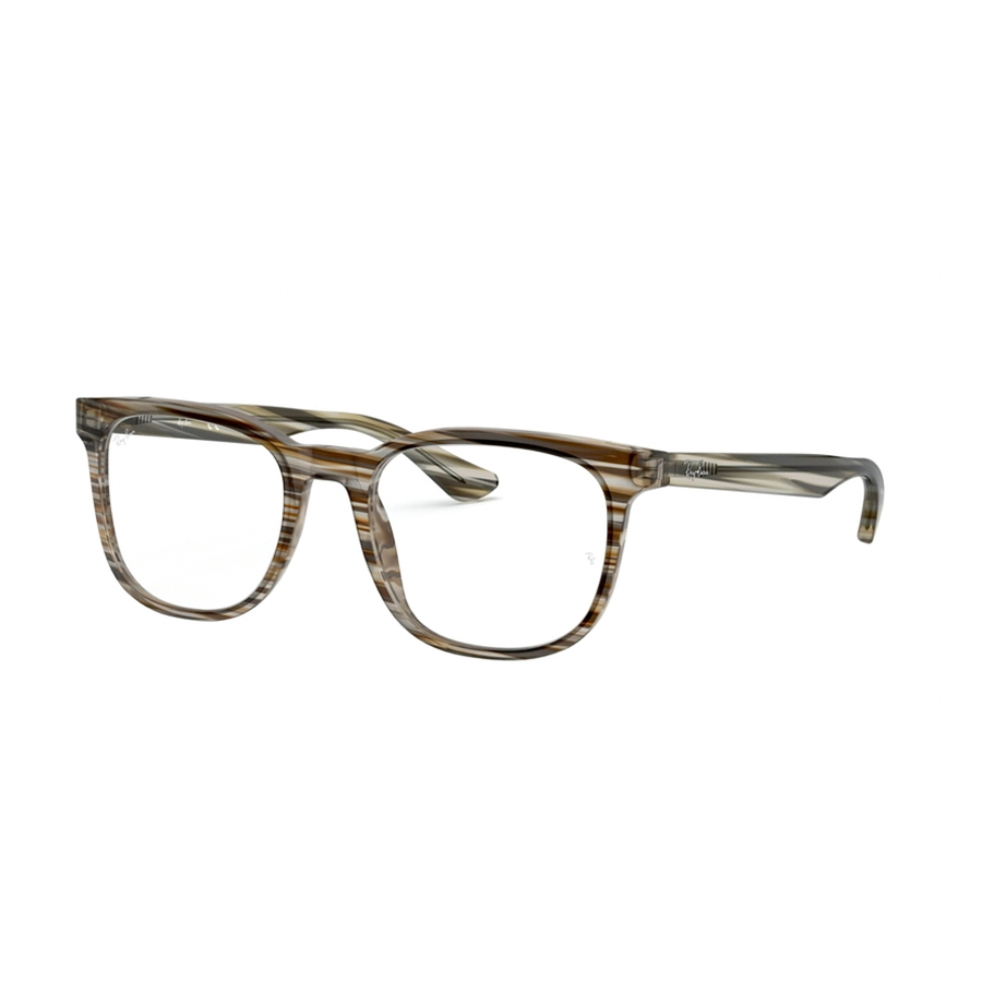 Rame ochelari de vedere unisex Ray-Ban RX5369 5751 Patrate Maro originale din Plastic cu comanda online