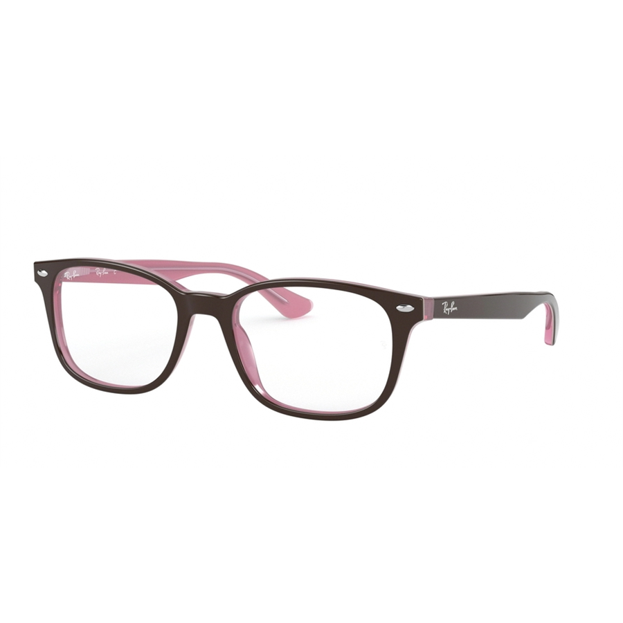 Rame ochelari de vedere unisex Ray-Ban RX5375 2126 Patrate Maro originale din Plastic cu comanda online