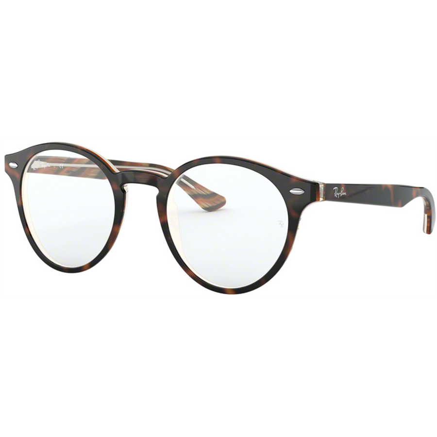 Rame ochelari de vedere unisex Ray-Ban RX5376 5913 Rotunde Negre originale din Plastic cu comanda online
