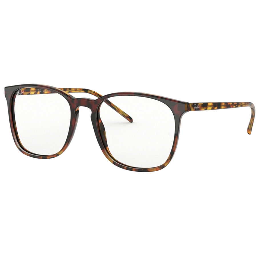 Rame ochelari de vedere unisex Ray-Ban RX5387 5874 Patrate Albastre originale din Plastic cu comanda online