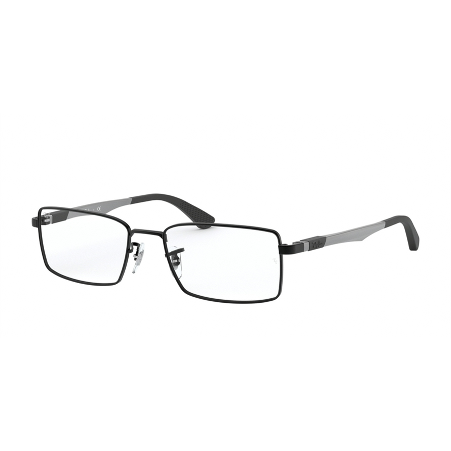 Rame ochelari de vedere unisex Ray-Ban RX6275 2503 Rectangulare Negre originale din Metal cu comanda online