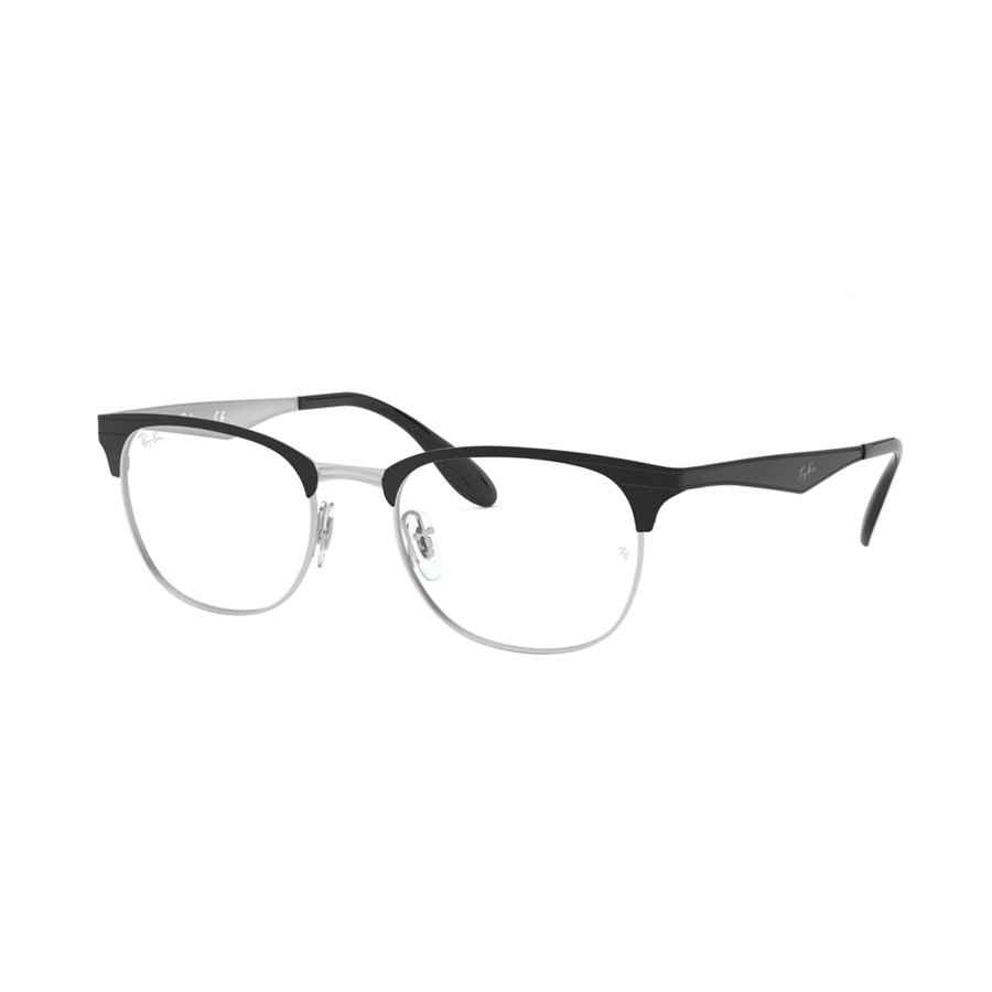Rame ochelari de vedere unisex Ray-Ban RX6346 2861 Patrate Negre originale din Metal cu comanda online