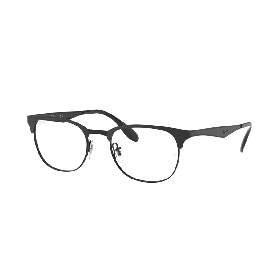Rame ochelari de vedere unisex Ray-Ban RX6346 2904 Patrate Negre originale din Metal cu comanda online