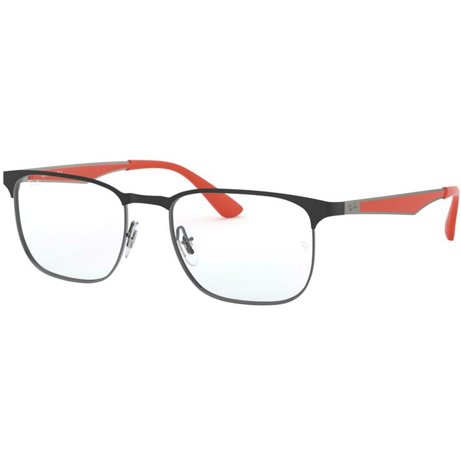 Rame ochelari de vedere unisex Ray-Ban RX6363 3020 Patrate Gri originale din Metal cu comanda online