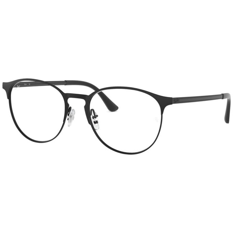 Rame ochelari de vedere unisex Ray-Ban RX6375 2944 Rotunde Negre originale din Metal cu comanda online