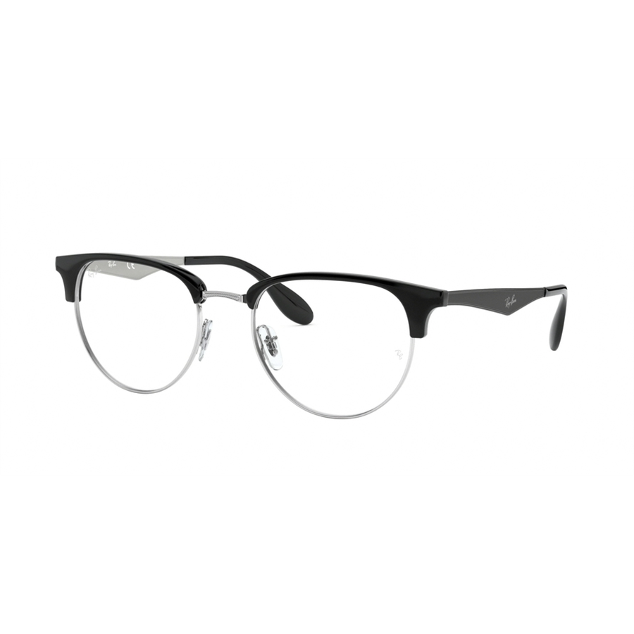 Rame ochelari de vedere unisex Ray-Ban RX6396 2932 Rotunde Argintii originale din Metal cu comanda online