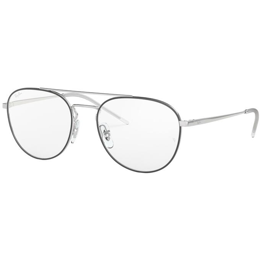 Rame ochelari de vedere unisex Ray-Ban RX6414 2983 Rotunde Negre originale din Metal cu comanda online