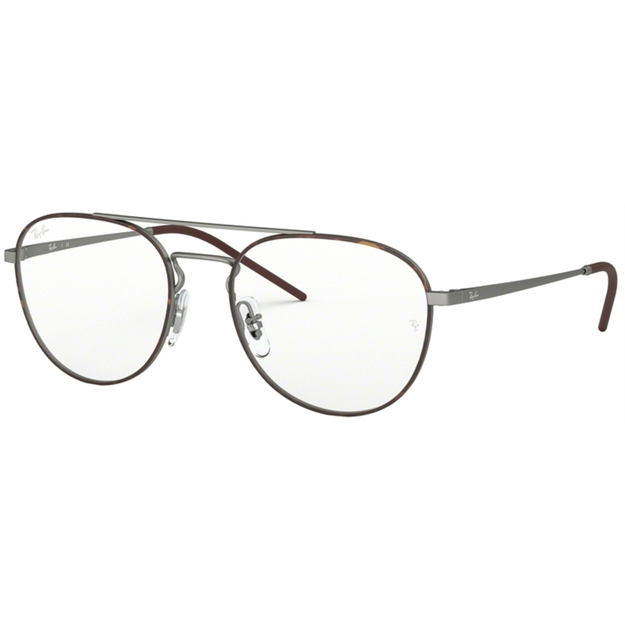 Rame ochelari de vedere unisex Ray-Ban RX6414 3043 Rotunde Havana originale din Metal cu comanda online