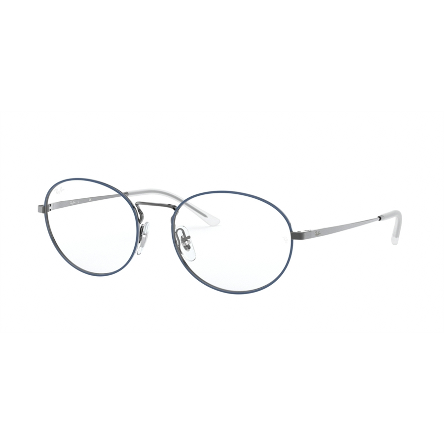 Rame ochelari de vedere unisex Ray-Ban RX6439 2981 Ovale Albastre originale din Metal cu comanda online