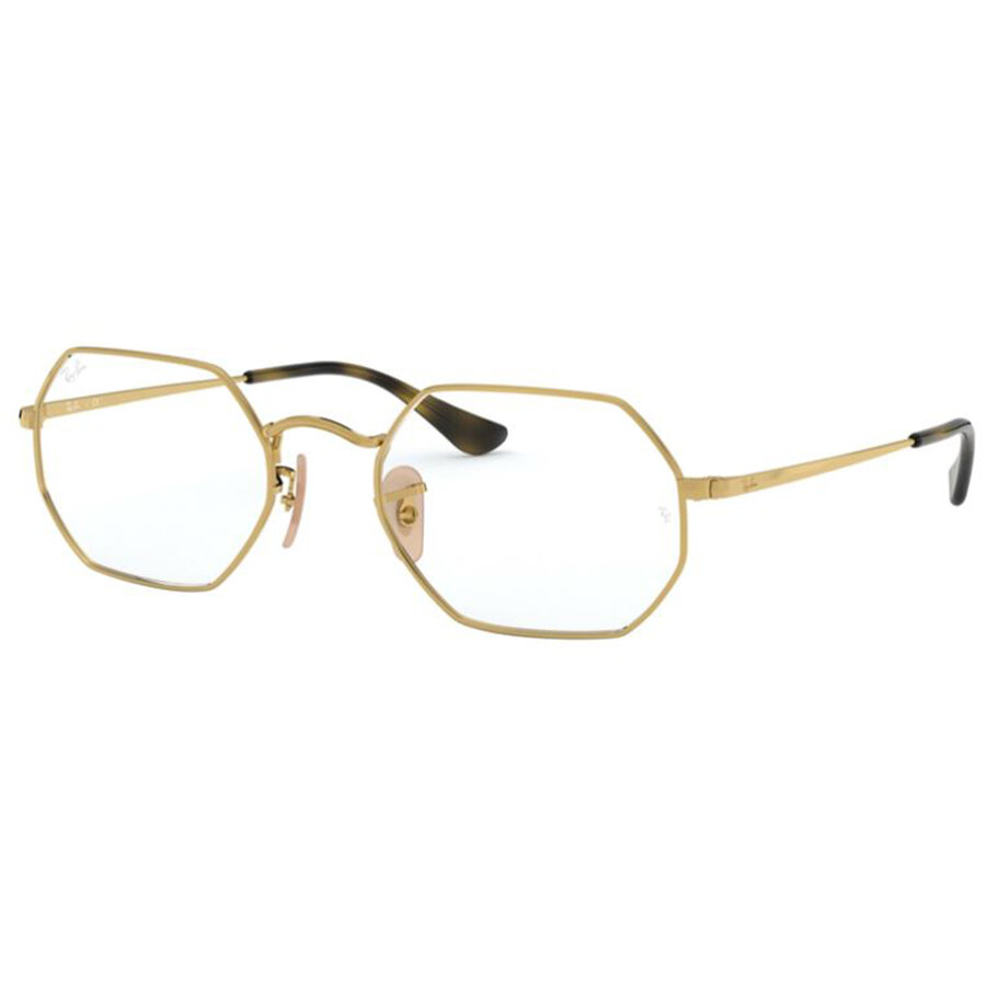 Rame ochelari de vedere unisex Ray-Ban RX6456 2500 Ovale Aurii originale din Metal cu comanda online