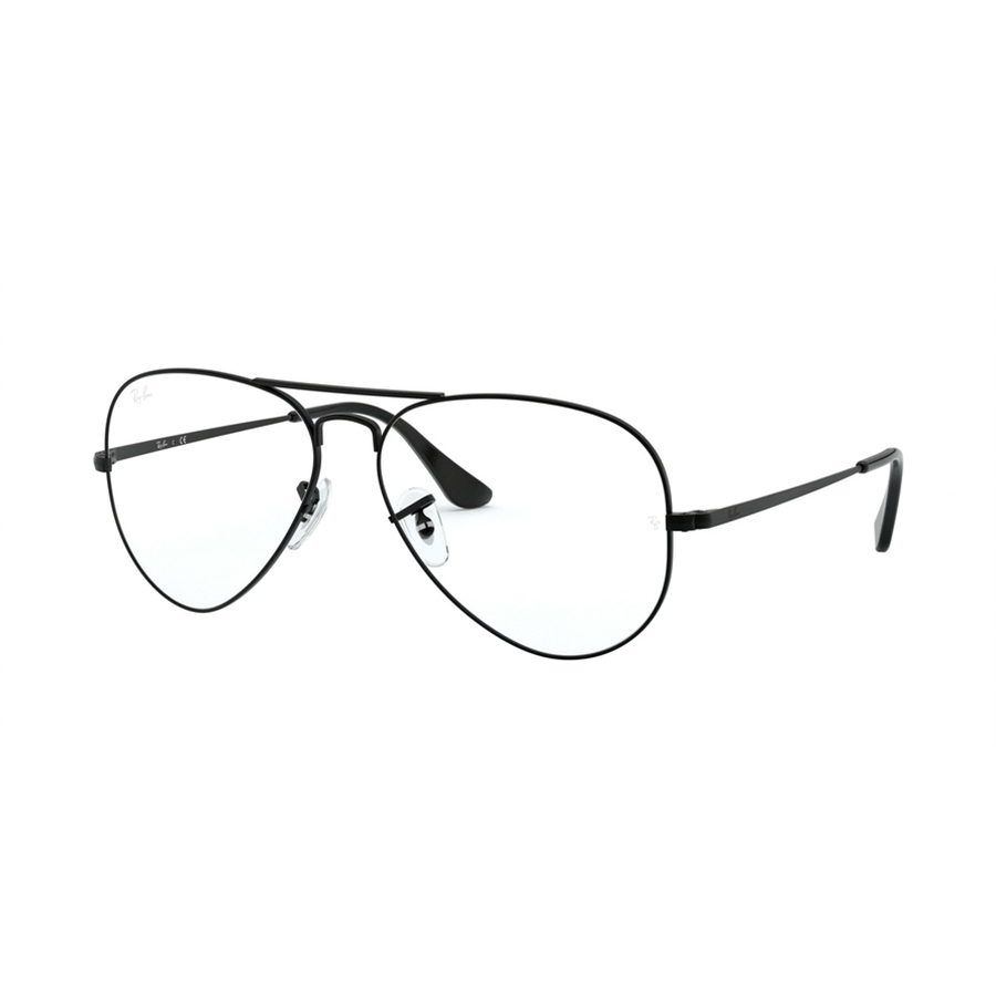 Rame ochelari de vedere unisex Ray-Ban RX6489 2503 Pilot Negre originale din Metal cu comanda online
