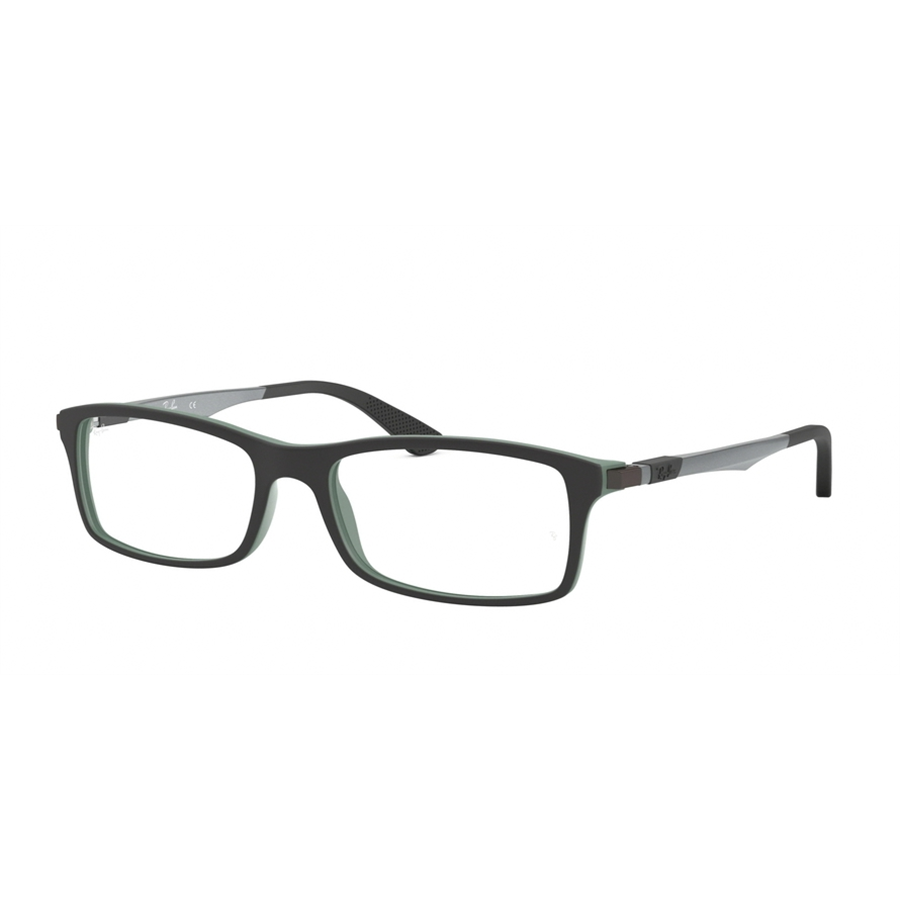 Rame ochelari de vedere unisex Ray-Ban RX7017 5197 Rectangulare Negre originale din Plastic cu comanda online