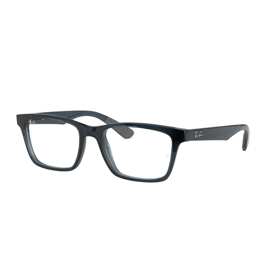 Rame ochelari de vedere unisex Ray-Ban RX7025 5719 Patrate Albastre originale din Plastic cu comanda online