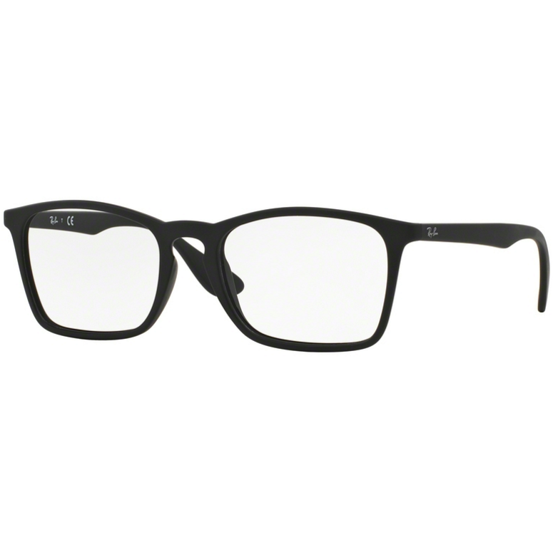 Rame ochelari de vedere unisex Ray-Ban RX7045 5364 Rectangulare Negre originale din Plastic cu comanda online