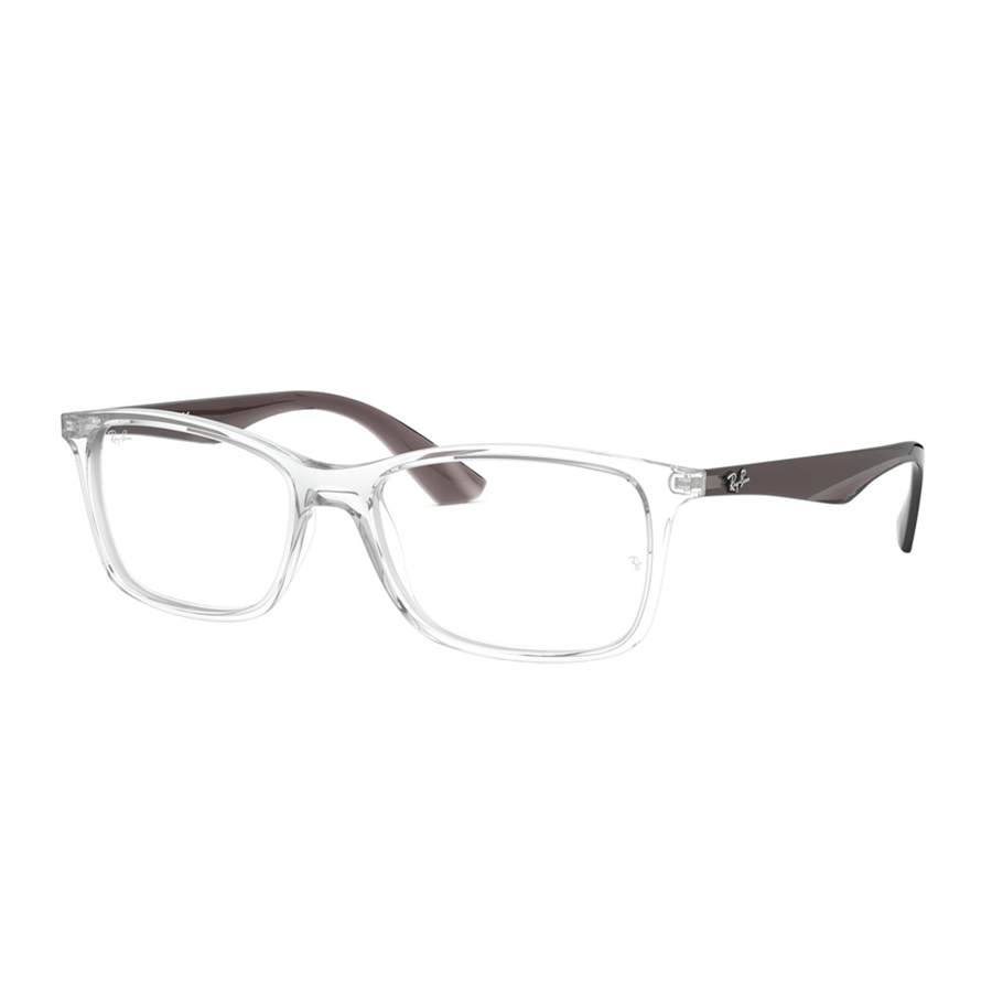 Rame ochelari de vedere unisex Ray-Ban RX7047 5768 Patrate Transparent originale din Plastic cu comanda online