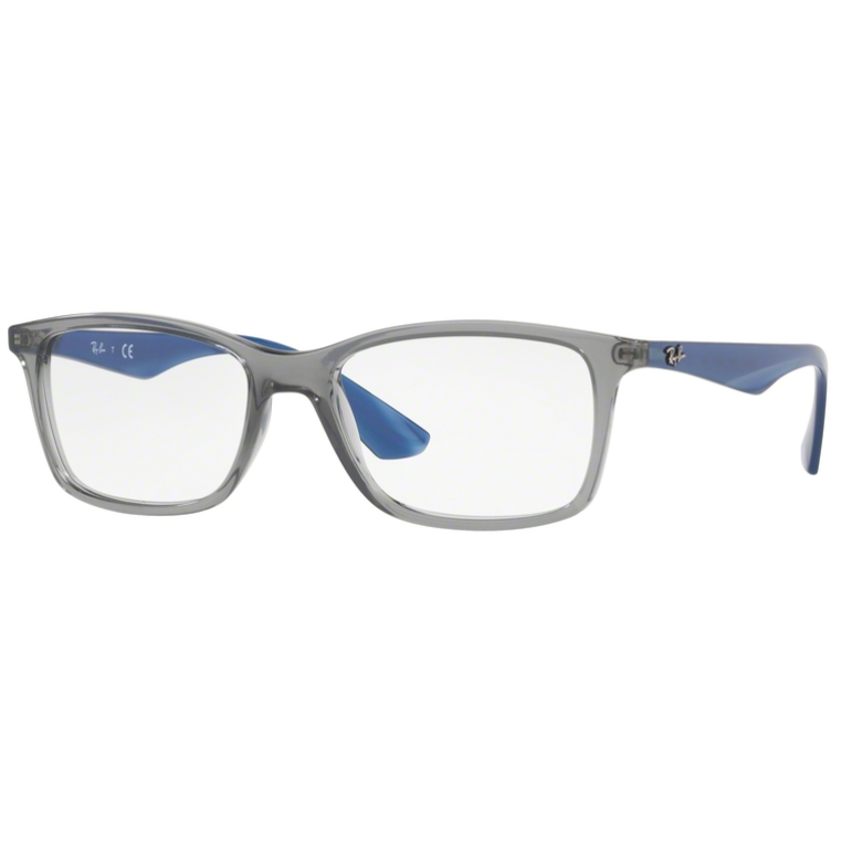 Rame ochelari de vedere unisex Ray-Ban RX7047 5769 Rectangulare Gri-Albastre originale din Plastic cu comanda online